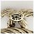 Anello a fascia con strass Chanel - vista 5