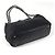 Borsa a tracolla Chanel in pelle nera - vista 2