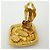 Orecchini a clip Chanel placcati oro - vista 3