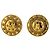 Orecchini a clip placcati in oro Chanel
