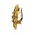 Orecchini a clip placcati in oro Chanel - vista 2