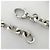 Bracciale con ciondoli Gucci in argento - vista 3