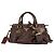 Bolso de mano Prada de piel marrón