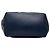 Balenciaga Cabas Tote S in pelle di vitello traforata blu navy - vista 3