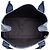 Balenciaga Cabas Tote S in pelle di vitello traforata blu navy - vista 4