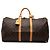 Louis Vuitton Brown Monogram Keepall 55