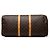 Louis Vuitton Brown Monogram Keepall 55 - Ansicht 3