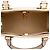 Louis Vuitton Beige Monogram Empreinte Giant OnTheGo PM - vista 4