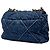 Chanel 19 Flap aus blauem Denim Größe Medium - Ansicht 2