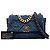 Chanel 19 Flap aus blauem Denim Größe Medium - Ansicht 7