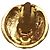 Orecchini a clip rotondi placcati oro Chanel Gold CC - vista 5
