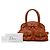 Borsa a mano Dior My Dior Pockets Large in pelle di vitello marrone - vista 6