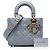 Dior Blue Small Lambskin Cannage MyABCDior Lady Dior - vista 7