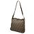 Borsa a tracolla Fendi Brown Zucca Canvas - vista 2