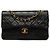 Chanel Black Small Classic Lambskin Double Flap