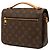 Louis Vuitton Brown Monogram Pochette Metis - vista 2