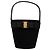 Salvatore Ferragamo Borsa a secchiello Ferragamo Vara Bow in camoscio nero
