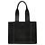 Chloé Woody Shopper aus Kalbsleder Medium Schwarz
