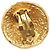 Orecchini a clip Chanel Gold CC placcati in oro con stemma rotondo - vista 4