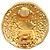 Orecchini a clip Chanel Gold CC placcati in oro con stemma rotondo - vista 5