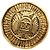 Orecchini a clip Chanel Gold CC placcati in oro con stemma rotondo - vista 8