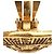 Orecchini a clip Chanel Gold CC placcati in oro con stemma rotondo - vista 9
