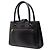 Salvatore Ferragamo Borsa Ferragamo Gancini Juliette Lock Story in pelle nera - vista 2