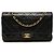 Chanel Black Medium Classic Lambskin Double Flap
