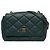 Borsa a tracolla Miss Kate in pelle matelassé verde Dolce & Gabbana