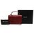 Autre Marque Borsa Saint Laurent Sunset Top Handle Large in pelle di vitello rossa con monogramma - vista 7
