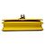 Autre Marque Saint Laurent Portafoglio con catena Kate Tassel Monogram in Grain de Poudre Giallo - vista 3