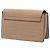 Chloé Faye Piccola Borsa a Tracolla in Pelle Effetto Coccodrillo Beige - vista 2