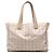 Sacola Chanel Beige New Travel Line em Nylon