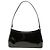 Borsa a tracolla Burberry in vernice nera