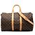 Louis Vuitton Brown Monogram Keepall Bandouliere 45
