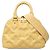 Louis Vuitton Yellow Monogram Calfskin Bubblegram Alma BB