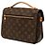 Louis Vuitton Pochette Metis Monogram Brown - vista 2