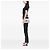 Borsa Satchel Valentino Rockstud Spike Medium in Nappa Bianco - vista 5