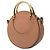 Borsa Pixie Chloé Piccola in Vitello e Camoscio Beige - vista 2