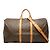 Louis Vuitton Brown Monogram Keepall Bandouliere 55