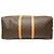 Louis Vuitton Brown Monogram Keepall Bandouliere 55 - vista 3