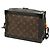 Louis Vuitton Brown Monogram Solar Ray Soft Trunk - vista 2
