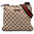 Borsa a tracolla Gucci Beige GG Canvas Web