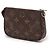 Louis Vuitton Brown Monogram Mini Pochette Accessoires - vista 2
