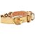 Louis Vuitton Kettengürtel aus gold-metallic Kalbsleder - Ansicht 4