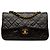 Chanel Black Medium Classic Lambskin Double Flap