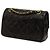 Chanel Black Medium Classic Lambskin Double Flap - vista 2