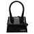 Jacquemus Le Chiquito Moyen in pelle nera