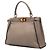 Fendi Peekaboo Iconic Satchel aus Leder in Braun, Medium - Ansicht 2