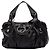 Borsa Satchel Gucci in pelle di vitello nera con Icon Bit